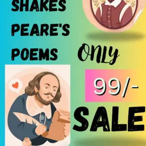 William Shakespeare's poems sale